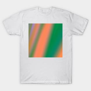 blue green red pink abstract texture background pattern T-Shirt